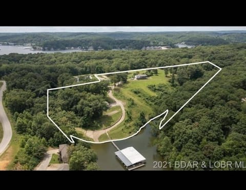 Aerial view of entire resort.