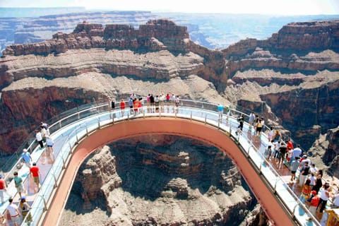Capture breathtaking canyon views from an unforgettable skywalk lookout.