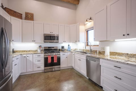 Well stocked kitchen