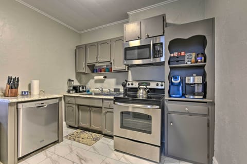Kitchen | Dishwasher | Electric Range | Microwave | Fridge | Espresso Maker