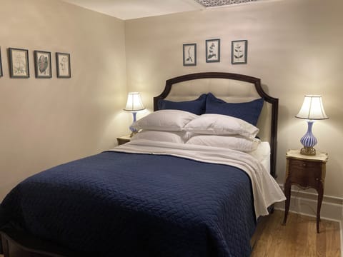 Bedroom - with premium mattress + a goose down / feather bed & down pillows!
