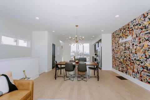 Open concept spaces for conversation!