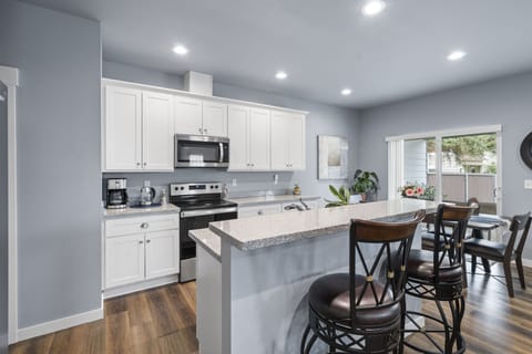 You will enjoy hanging out with granite counters and luxury plank vinyl floors.