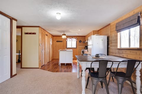 Kitchen and dining area