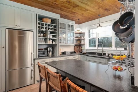 Kitchen with coffee bar