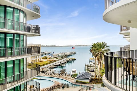 Enjoy the beautiful Terry Cove water with this great view from the balcony!