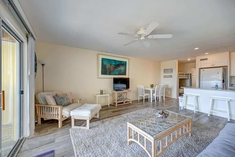 Living Room with Sliders to Ocean View Porch