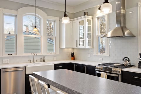 large farmhouse sink