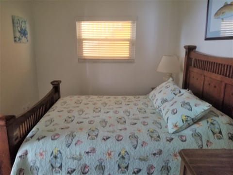 Guest bedroom view from bath