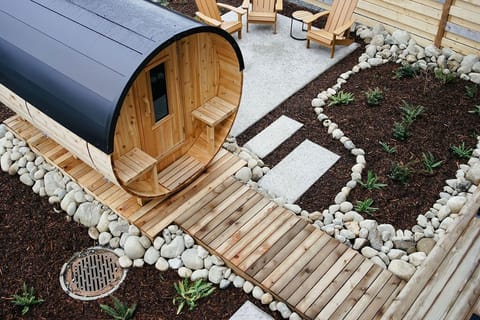 Backyard Cedar Sauna