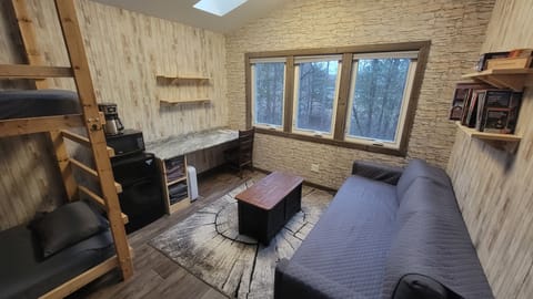 Cabin 2 full room facing windows