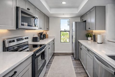 Modern clean kitchen