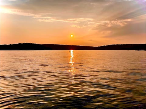 Sunset from dock