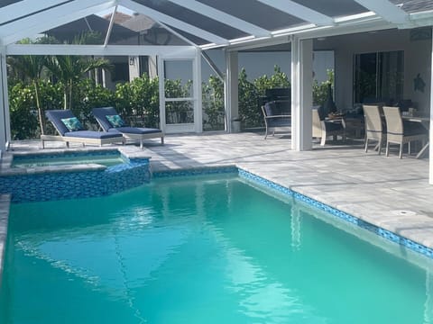 BACKYARD OASIS IS SPARKLING NEW