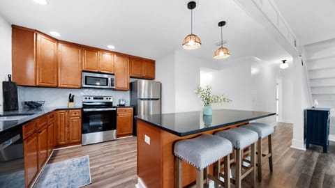 Fully stocked kitchen: everything you need for culinary adventures