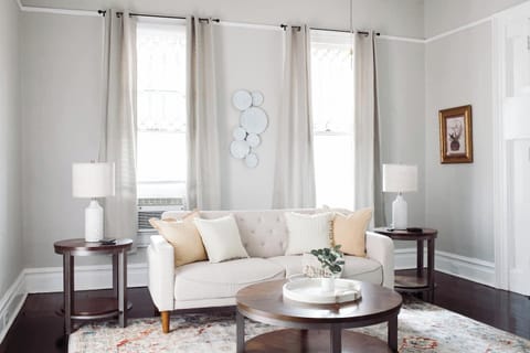 Make yourself at home in our inviting and comfortable living room.