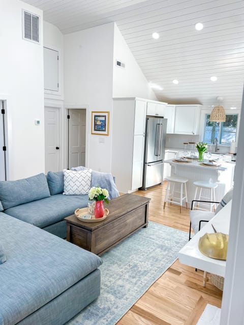 Bright open family room / kitchen living space is central to the Coddage. 