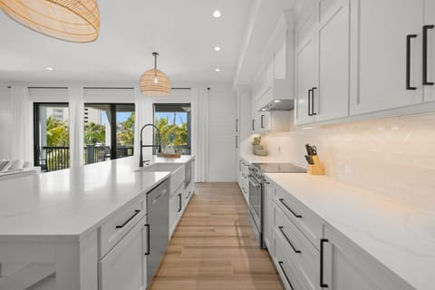 Fully equipped modern kitchen