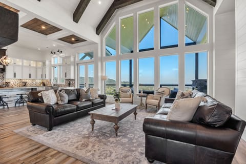 Open living space in Our Sky House