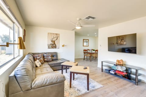 Kingman Vacation Rental | 1,069 Sq Ft | 3BR | 2BA | 1 Step to Enter
