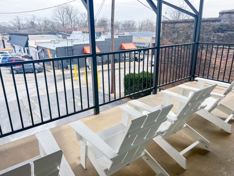 Balcony view over downtown Searcy