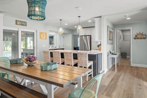 Open concept kitchen, renovated December 2024