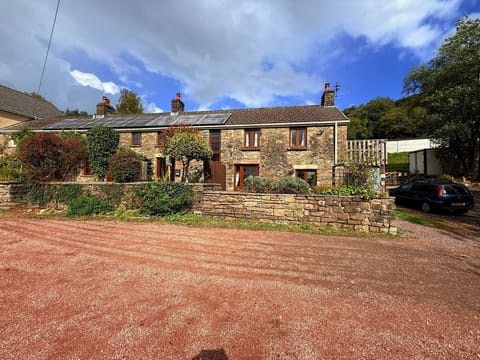 outside front of cottages