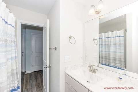 1st Floor Hall Bathroom with Tub