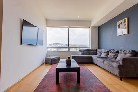 Comfortable furnished living room
