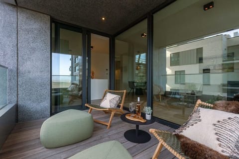 Spacious terrace for relaxing