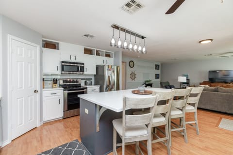 Culinary Haven: Cook up delicious meals in the fully equipped kitchen with modern appliances and plenty of counter space.
