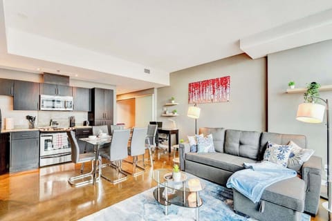 Spacious Kitchen And Living Area, Perfect For Relaxing And Dining