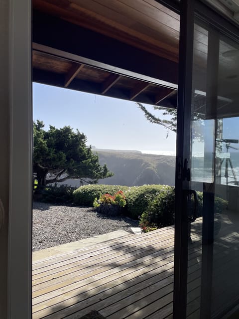 View to your private garden and patio