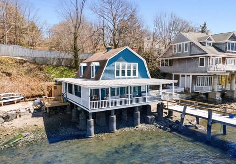view of pier on main