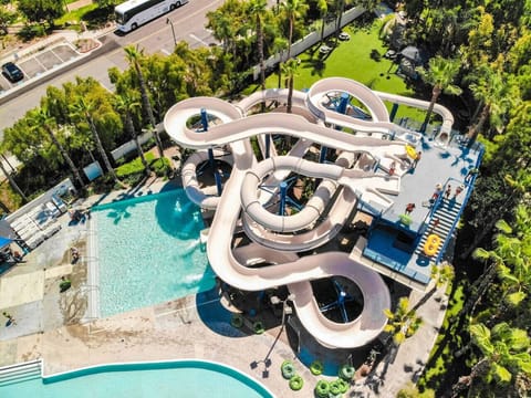 Make a splash at Wave Waterpark—just 5 minutes away for endless fun!