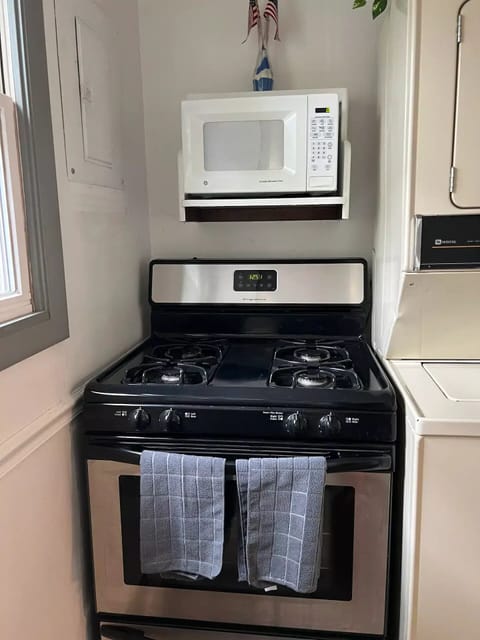 clean stove and microwave