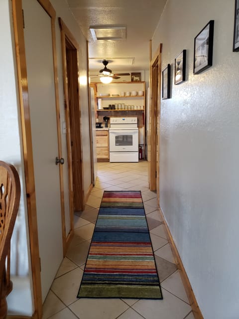 Hallway to kitchen