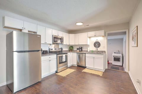 Full Kitchen with all cookware and dishes for full meal preparation. 