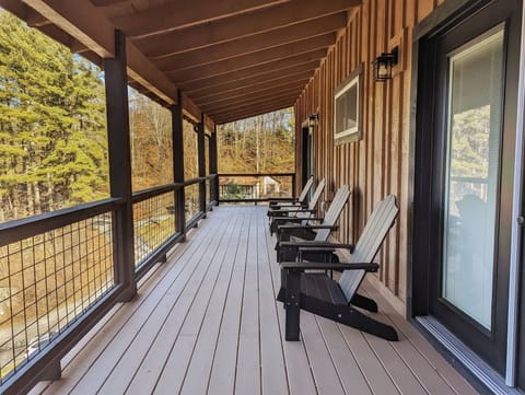 Enjoy Sitting on the Covered Deck