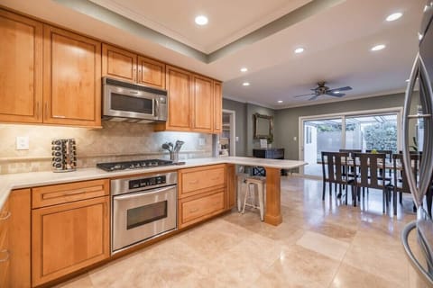 Sleek and functional kitchen