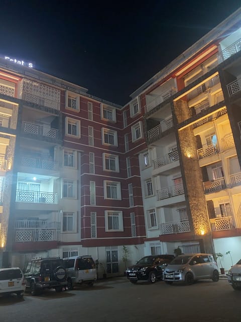 Flamingo Complex at night