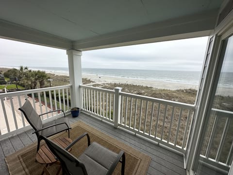 Amazing views from the corner balcony.