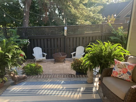 back porch and patio