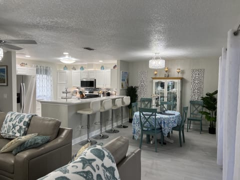 Dining Room Area Accommodates 4-10 