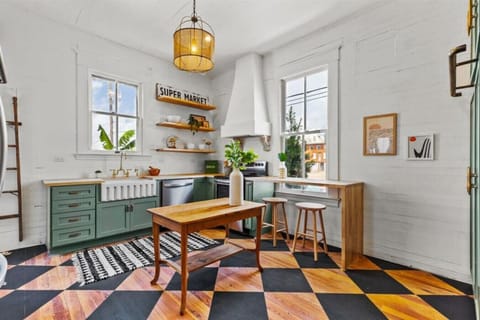 Another angle of the kitchen