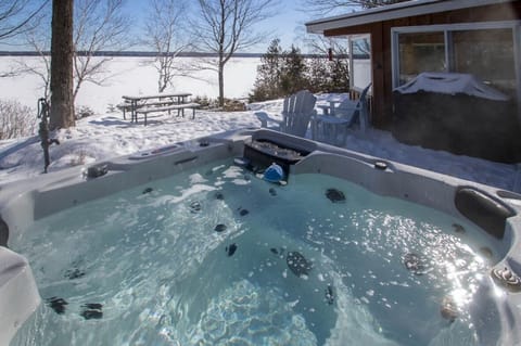 Hot Tub in Winter