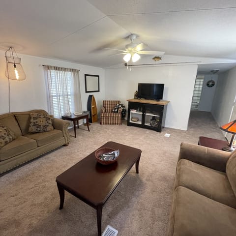 Spacious living room with plenty of space to relax