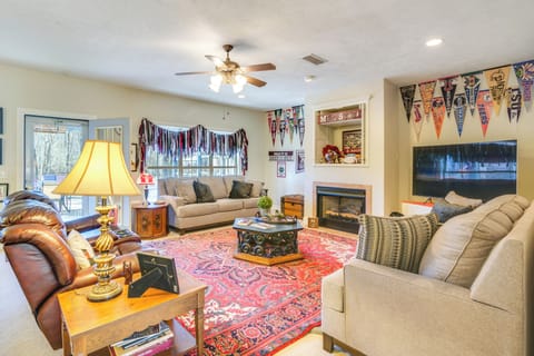 Starkville Vacation Rental | 5BR | 4BA | 3,200 Sq Ft | 1 Step to Enter