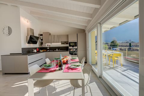 Kitchen and dining area