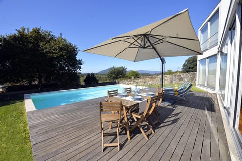 Alfresco terrace and swimming pool